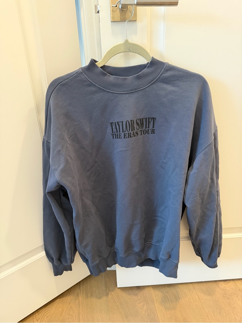 Taylor Swift The Eras Tour Crewneck Sweatshirt - Slate Blue
